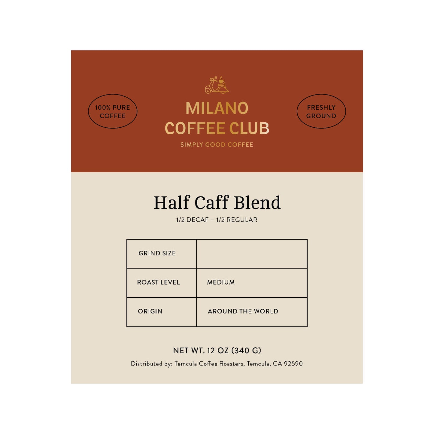 Half Caff Blend